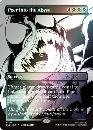 Peer into the Abyss (2021) (Rainbow Foil) [Secret Lair Drop]