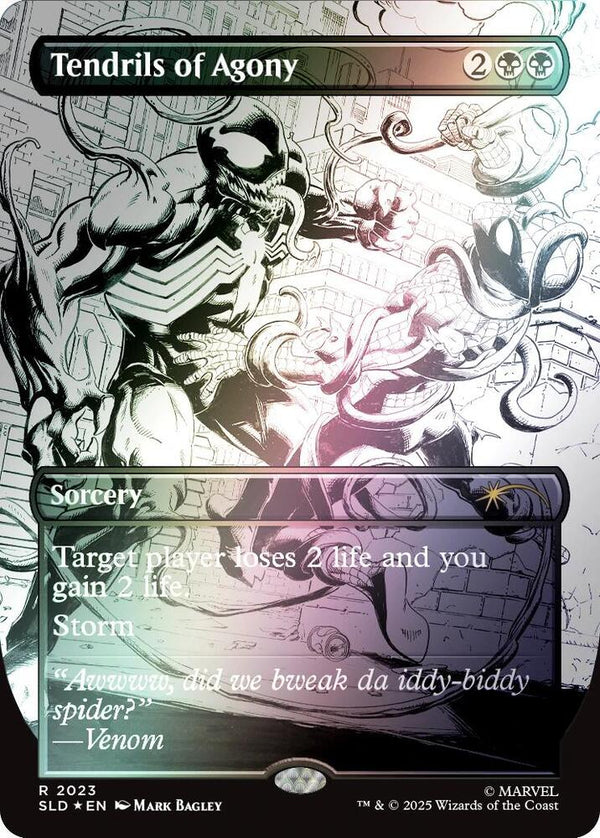 Tendrils of Agony (2023) (Rainbow Foil) [Secret Lair Drop]