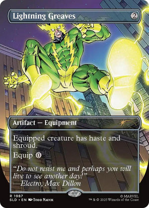 Lightning Greaves (1987) [Secret Lair Drop]