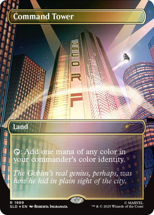 Command Tower (1989) (Rainbow Foil) [Secret Lair Drop]