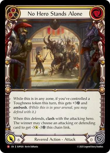 No Hero Stands Alone (SUP020) [Super Slam]