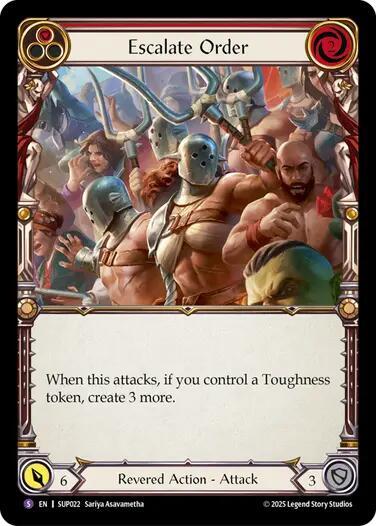 Escalate Order (SUP022) [Super Slam]