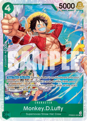 Monkey.D.Luffy - PRB02-005 [Premium Booster -The Best- Vol. 2]
