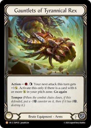 Gauntlets of Tyrannical Rex (SUP125) [Super Slam]