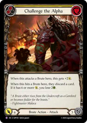 Challenge the Alpha (SUP129) [Super Slam]