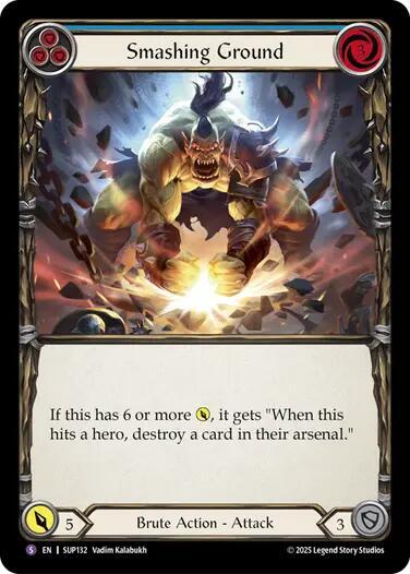 Smashing Ground (SUP132) [Super Slam]