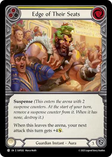 Edge of Their Seats (Yellow) (SUP202) [Super Slam]