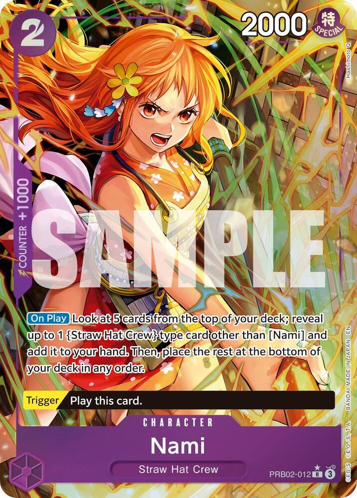 Nami (Alternate Art) (PRB02-012) [Premium Booster -The Best- Vol. 2]