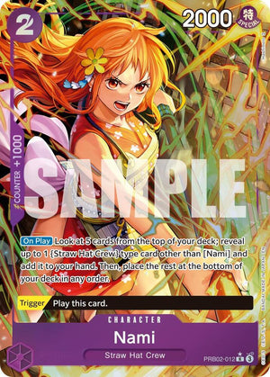 Nami (Alternate Art) (PRB02-012) [Premium Booster -The Best- Vol. 2]