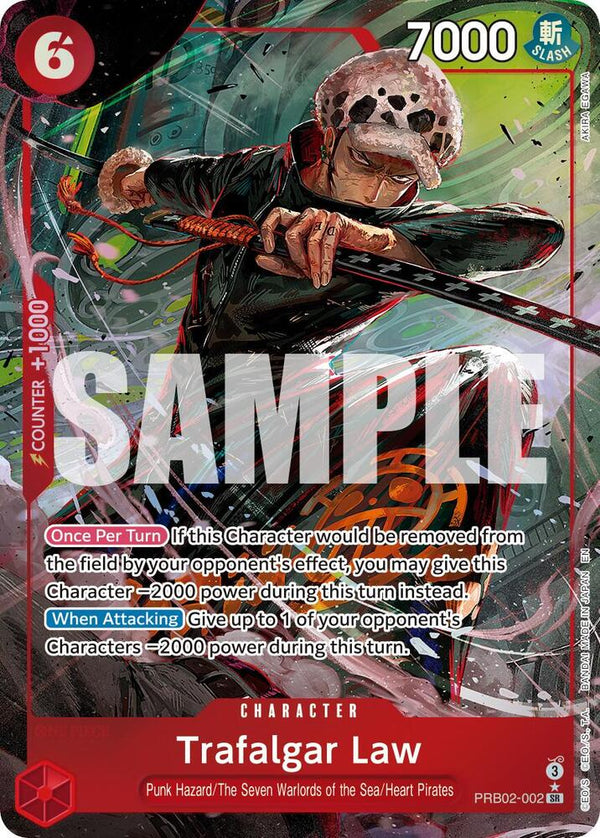 Trafalgar Law - PRB02-002 (Alternate Art) [Premium Booster -The Best- Vol. 2]