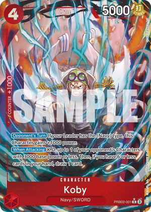 Koby (Alternate Art) (PRB02-001) [Premium Booster -The Best- Vol. 2]