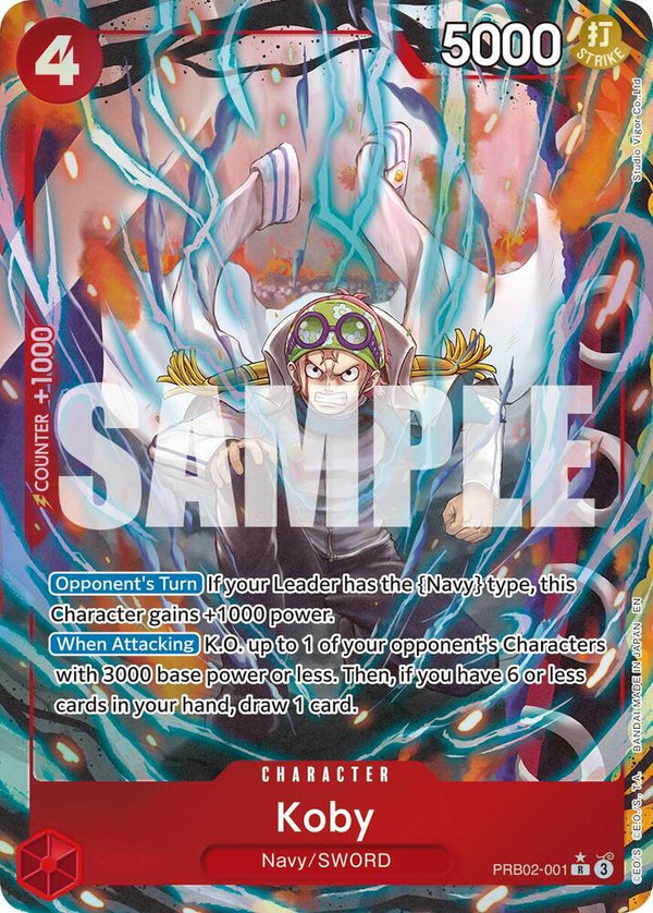 Koby (Alternate Art) (PRB02-001) [Premium Booster -The Best- Vol. 2]