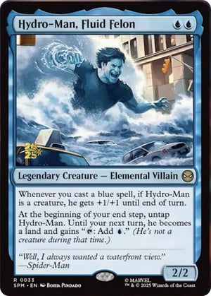 Hydro-Man, Fluid Felon (33) [Prerelease Cards]