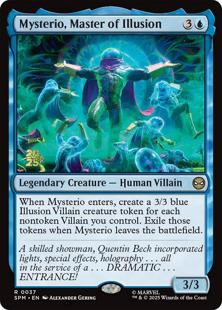 Mysterio, Master of Illusion (37) [Prerelease Cards]