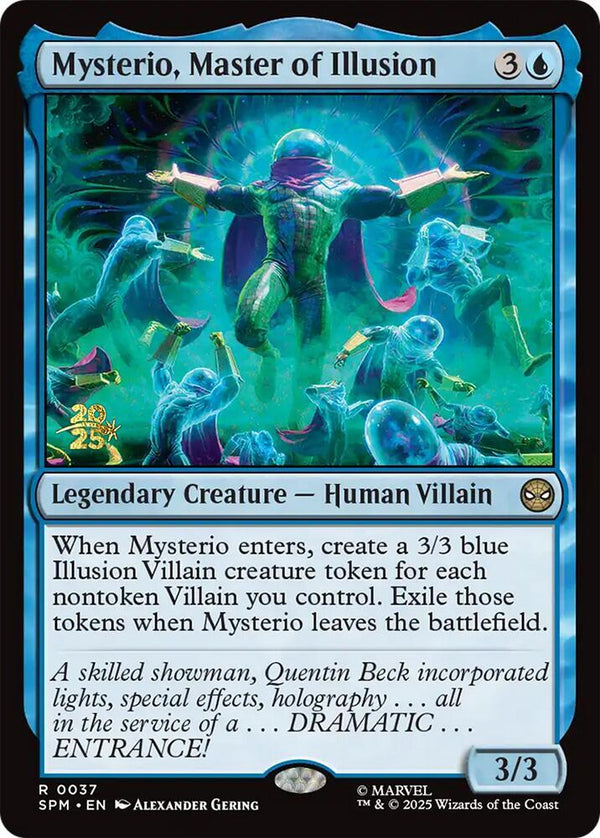 Mysterio, Master of Illusion (37) [Prerelease Cards]