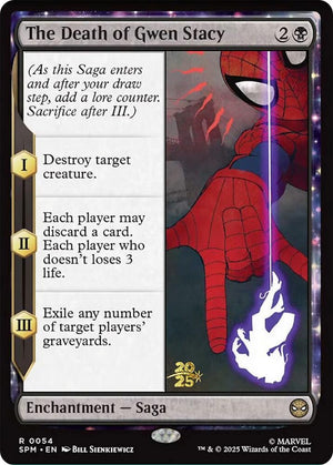 The Death of Gwen Stacy (54) [Prerelease Cards]