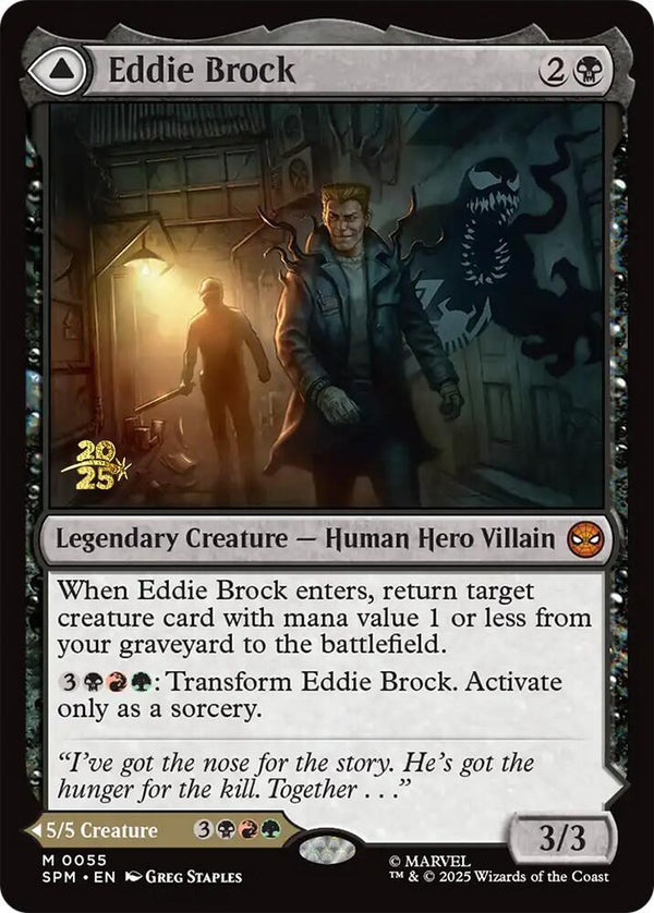 Eddie Brock (55) [Prerelease Cards]