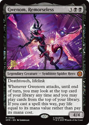 Gwenom, Remorseless (56) [Prerelease Cards]