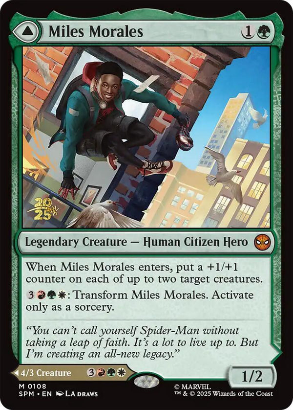Miles Morales (108) [Prerelease Cards]