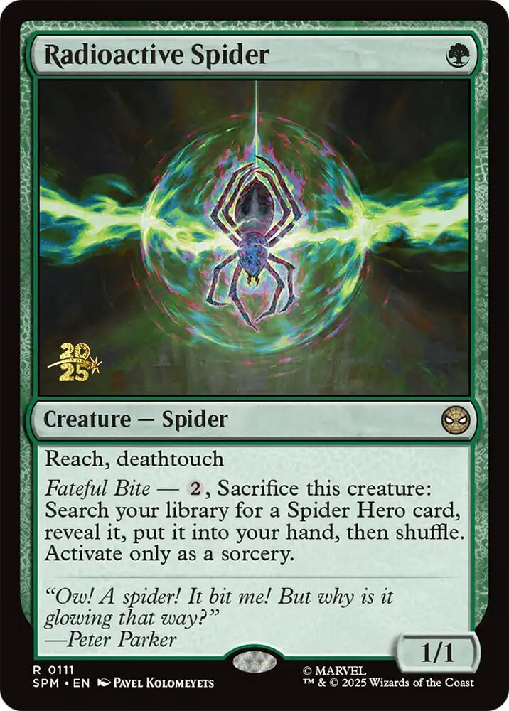 Radioactive Spider (111) [Prerelease Cards]