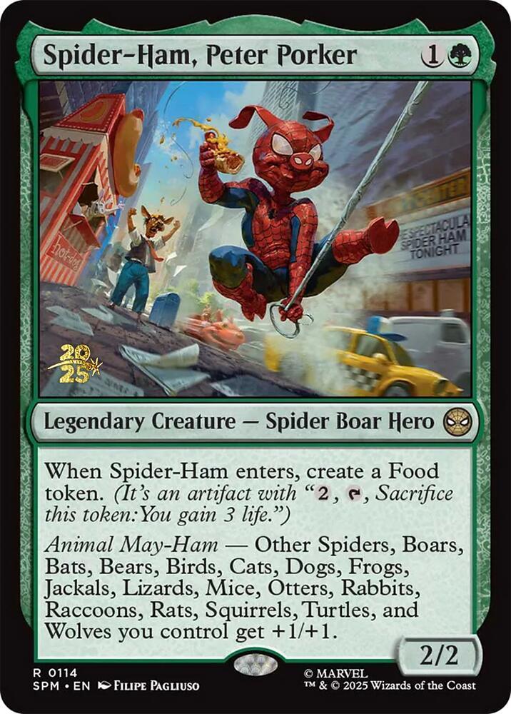 Spider-Ham, Peter Porker (114) [Prerelease Cards]