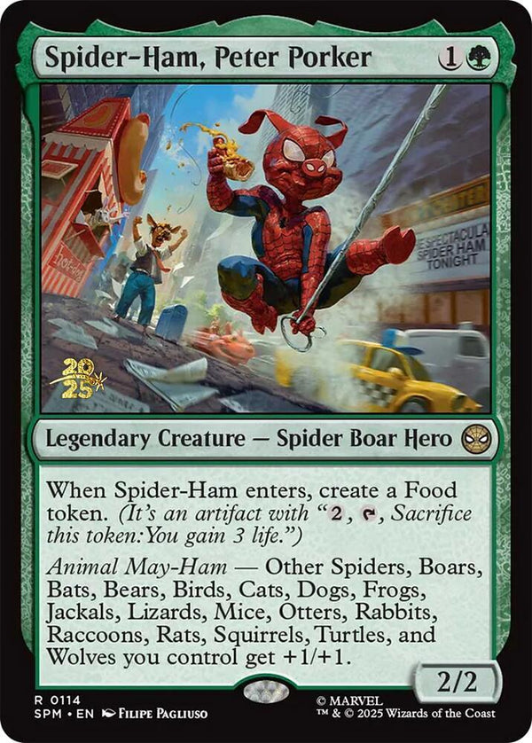 Spider-Ham, Peter Porker (114) [Prerelease Cards]