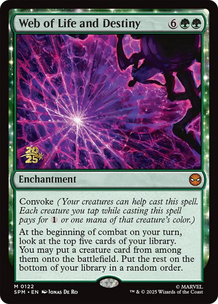 Web of Life and Destiny (122) [Prerelease Cards]