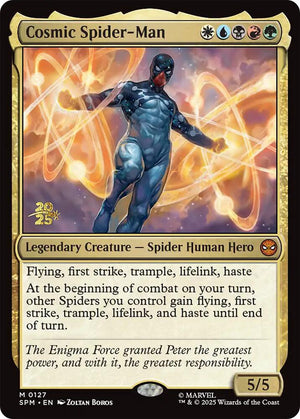 Cosmic Spider-Man (127) [Prerelease Cards]