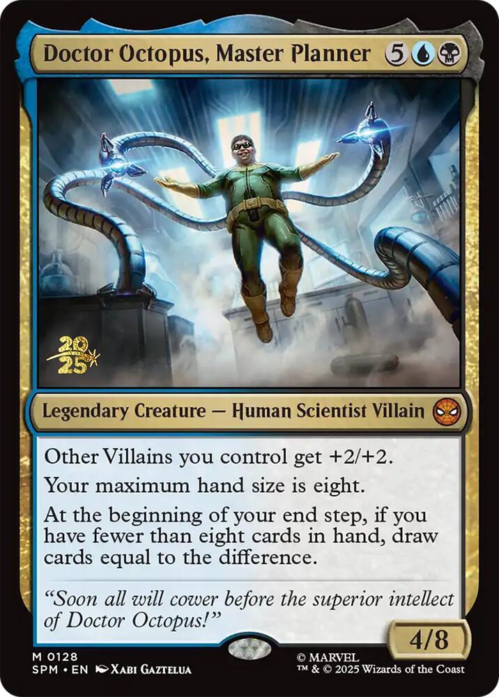 Doctor Octopus, Master Planner (128) [Prerelease Cards]