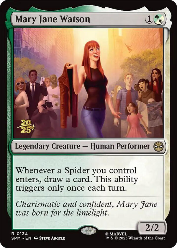 Mary Jane Watson (134) [Prerelease Cards]