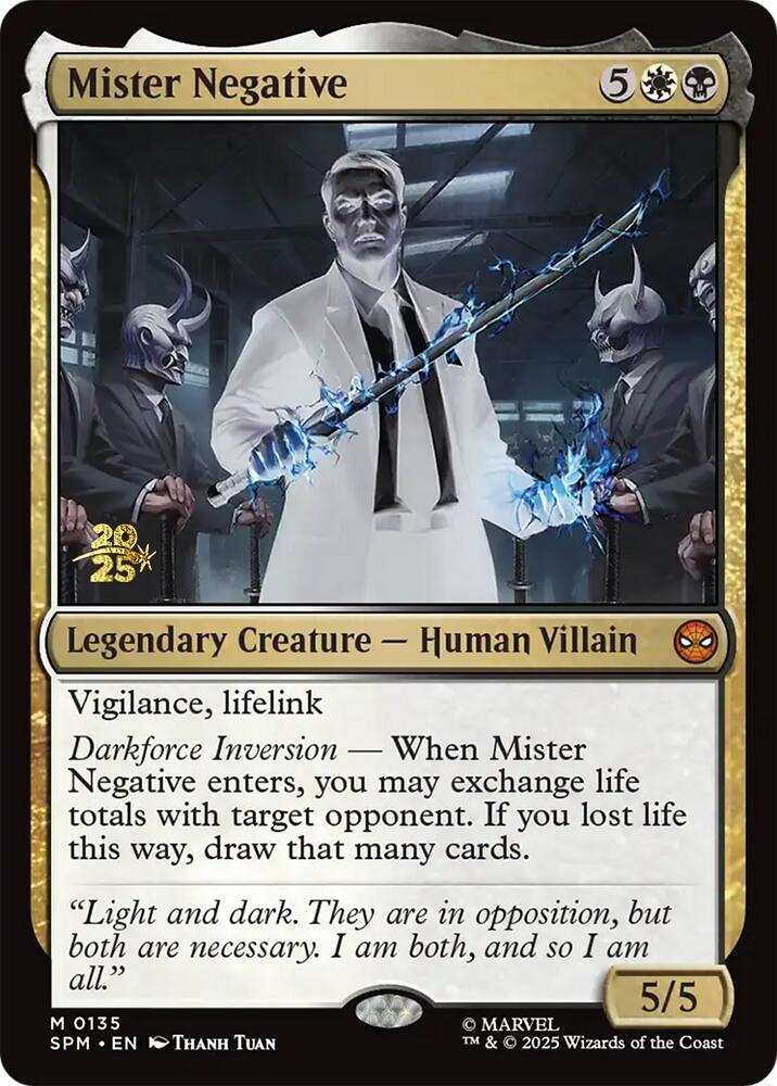 Mister Negative (135) [Prerelease Cards]