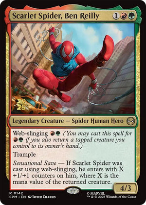 Scarlet Spider, Ben Reilly (142) [Prerelease Cards]