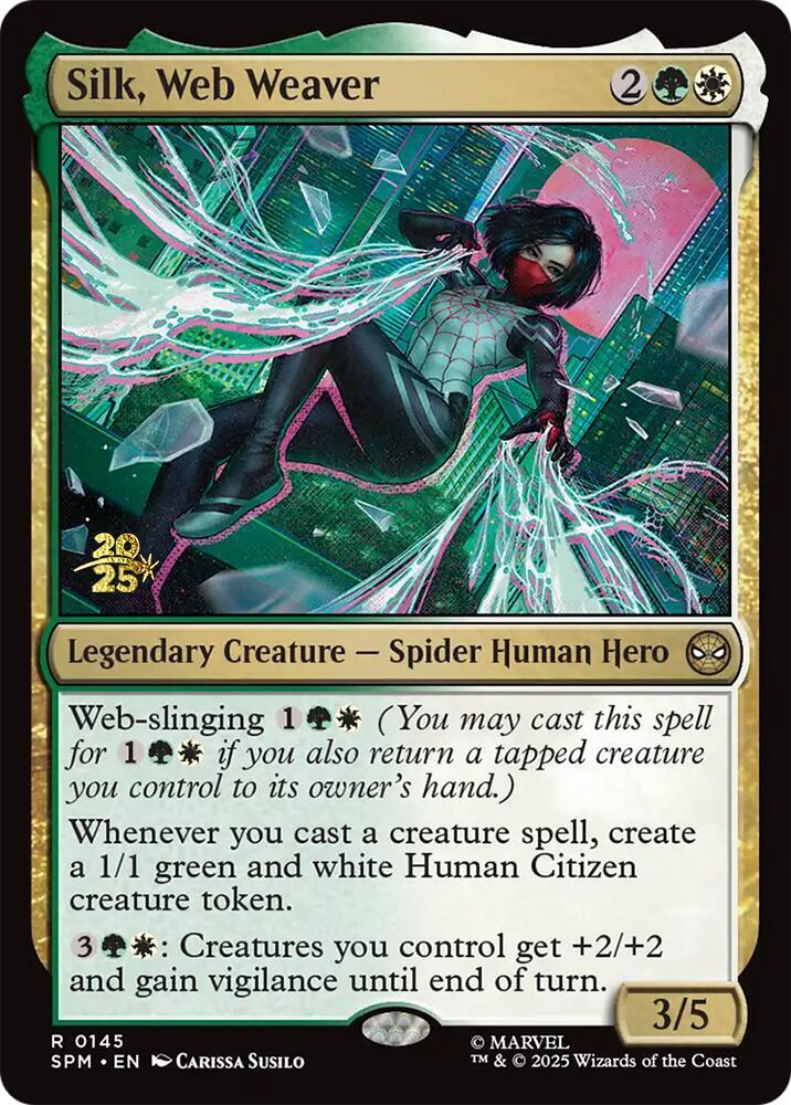 Silk, Web Weaver (145) [Prerelease Cards]