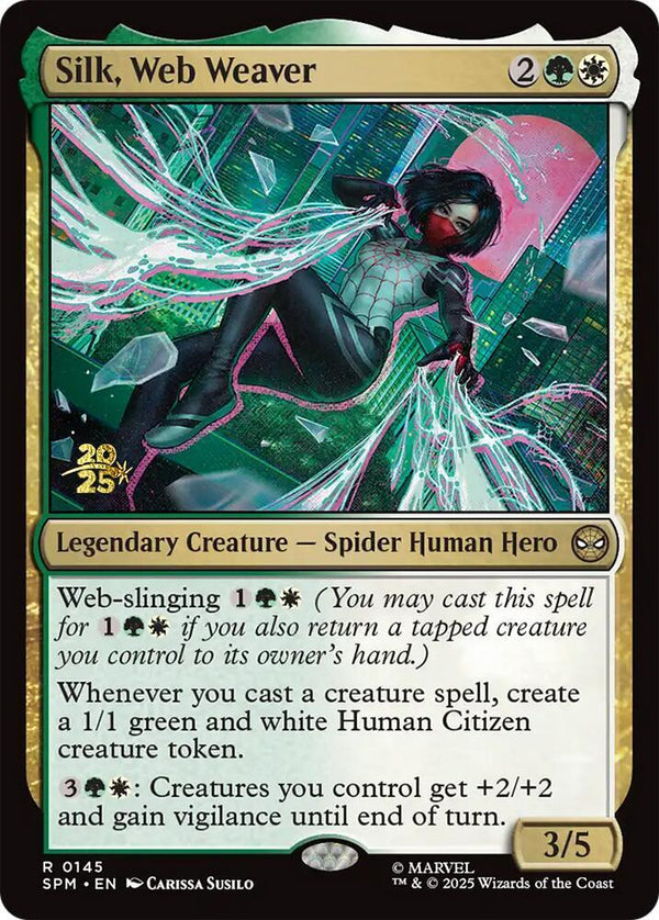 Silk, Web Weaver (145) [Prerelease Cards]