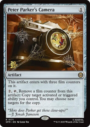 Peter Parker's Camera (171) [Prerelease Cards]