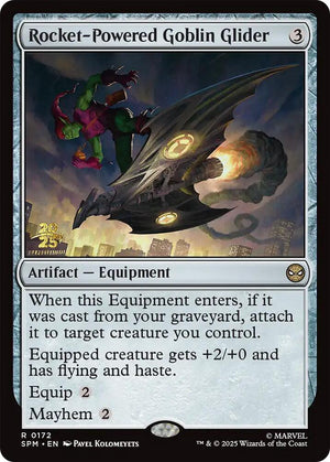 Rocket-Powered Goblin Glider (172) [Prerelease Cards]
