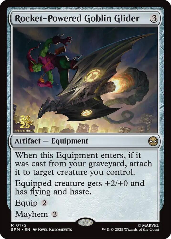 Rocket-Powered Goblin Glider (172) [Prerelease Cards]