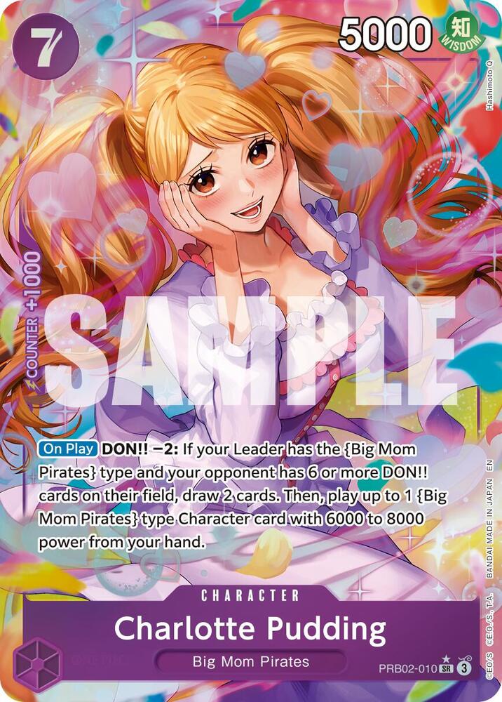 Charlotte Pudding - PRB02-010 (Alternate Art) [Premium Booster -The Best- Vol. 2]