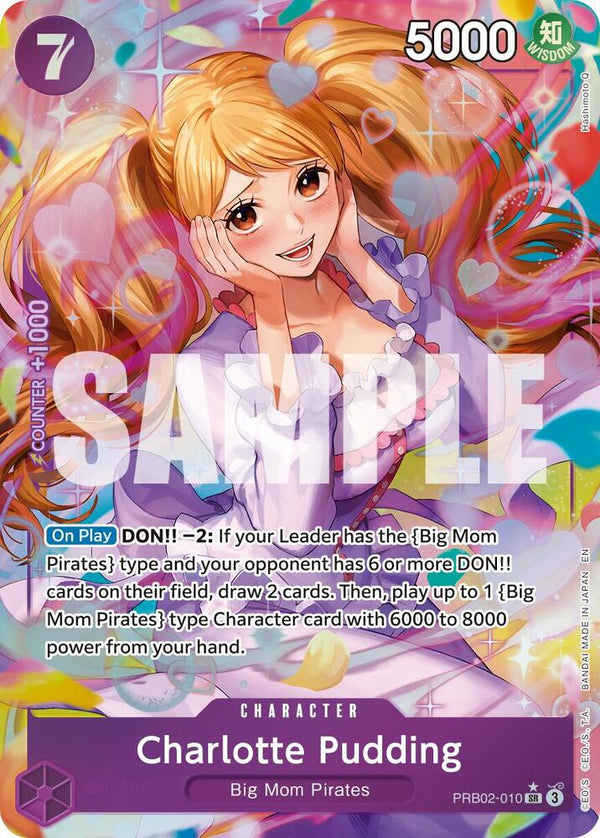 Charlotte Pudding - PRB02-010 (Alternate Art) [Premium Booster -The Best- Vol. 2]