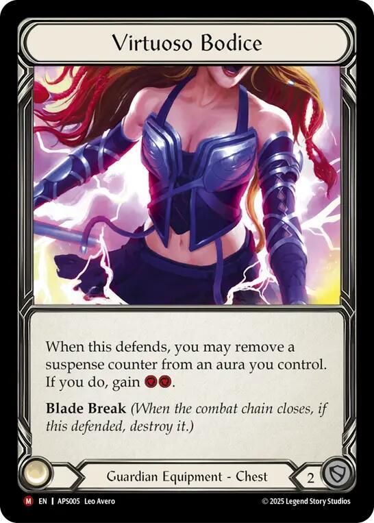Virtuoso Bodice (APS005) [Armory Deck: Pleiades]