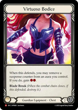 Virtuoso Bodice (APS005) [Armory Deck: Pleiades]