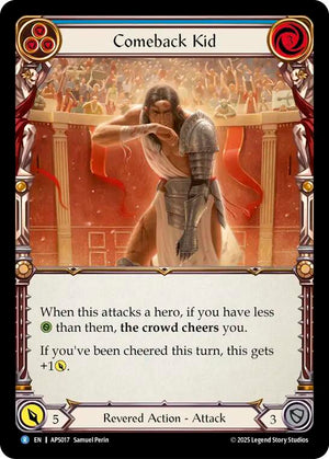 Comeback Kid (Blue) (APS017) [Armory Deck: Pleiades]
