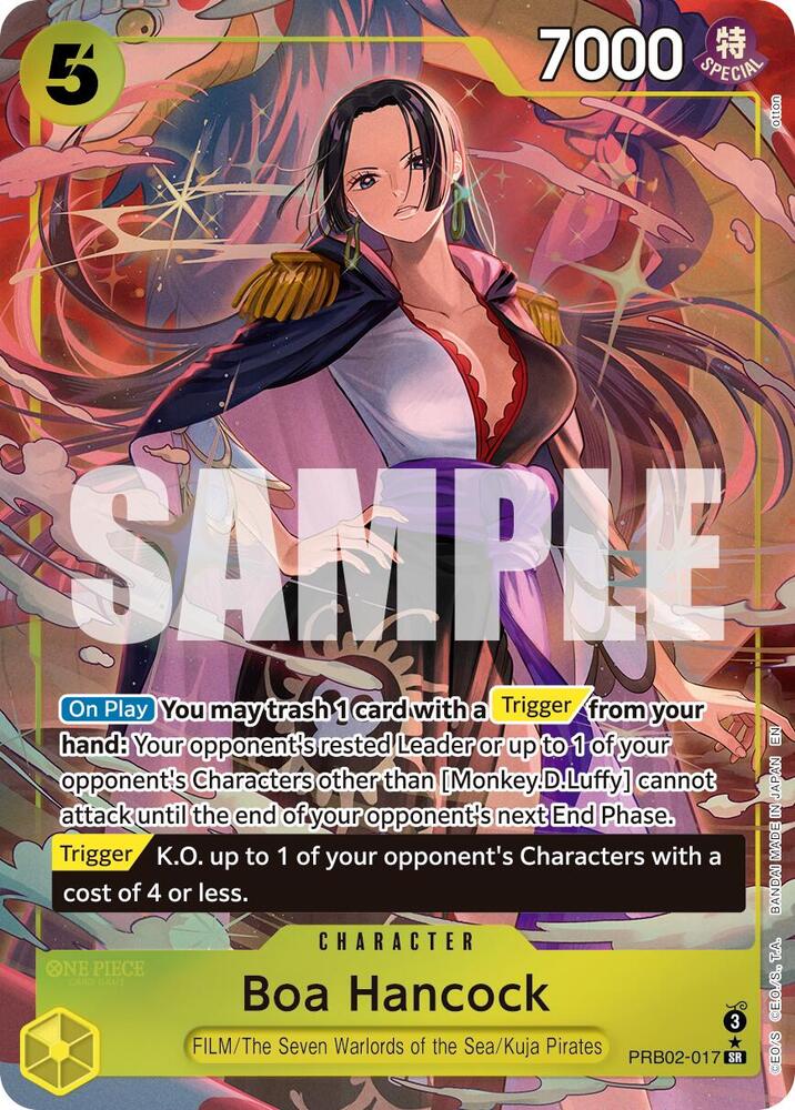 Boa Hancock (Alternate Art) (PRB02-017) [Premium Booster -The Best- Vol. 2]