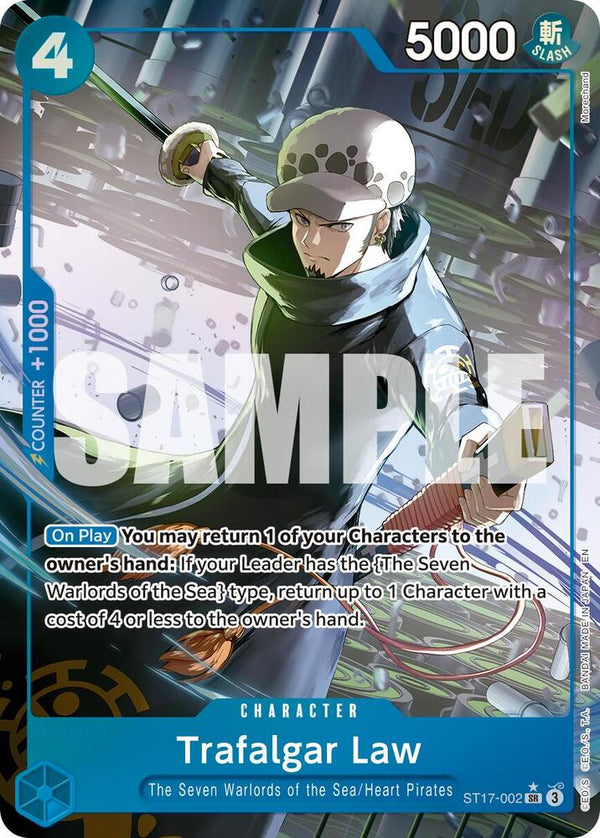 Trafalgar Law - ST17-002 (Alternate Art) [Premium Booster -The Best- Vol. 2]
