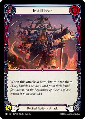 Instill Fear (Yellow) (SUP108) [Super Slam]