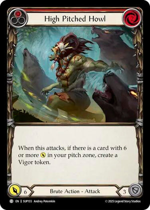 High Pitched Howl (Red) (SUP155) [Super Slam]