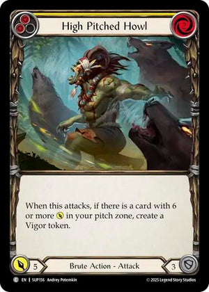 High Pitched Howl (Yellow) (SUP156) [Super Slam]