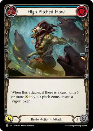 High Pitched Howl (Blue) (SUP157) [Super Slam]