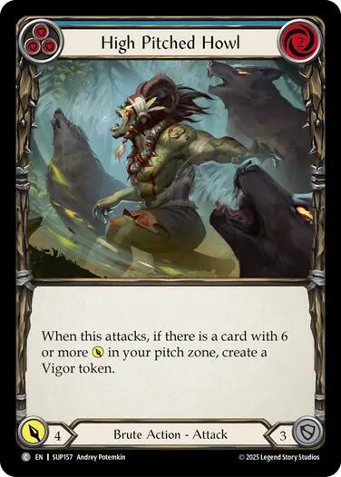 High Pitched Howl (Blue) (SUP157) [Super Slam]