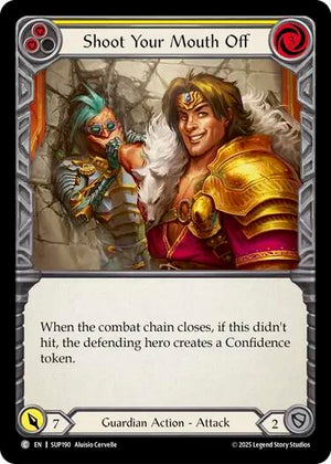 Shoot Your Mouth Off (Yellow) (SUP190) [Super Slam]